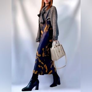 ZARA PRINTED SKIRT ZW COLLECTION